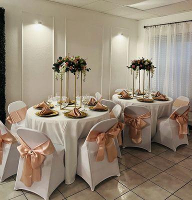 Don't hesitate to contact us for your next event.