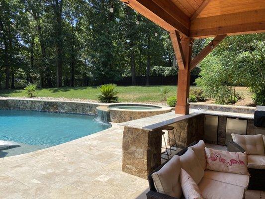 Bar Area next to Pool