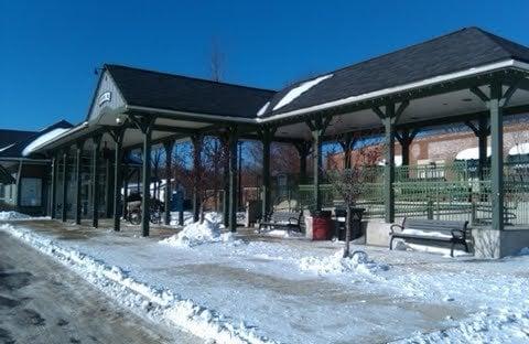 One of the stations for Amtrak's Downeaster.