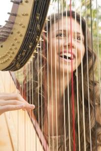 Traveling Harpist