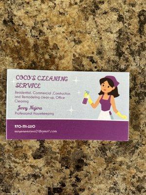 Coco’s Cleaning