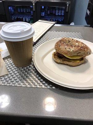 Bacon Egg & Cheese Bagel