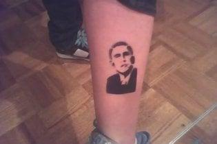 Obama tattoo at Harlem Tat party