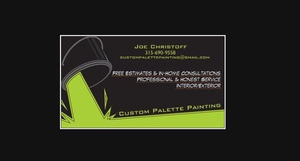 Custom Palette Painting