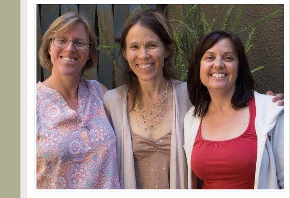Anne, Jenny and Stacy