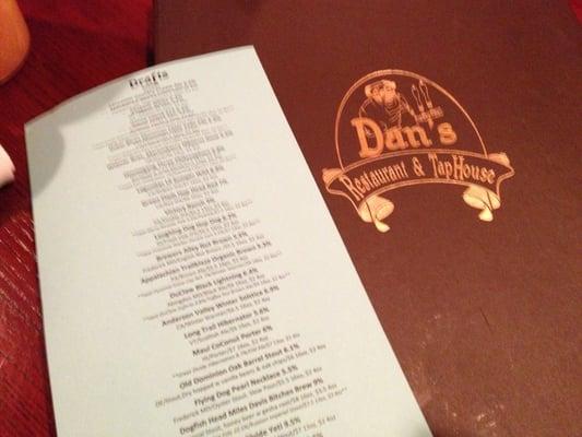 great beer selection