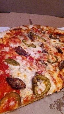 Steak Gorgonzola specialty pie. Between this and the Smashed Potato pie, I'll have 5 chins by Christmas.