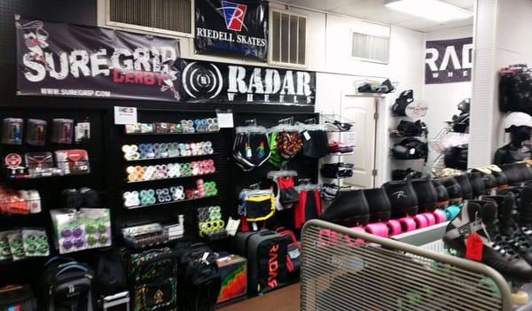 Wheels, apparel and bags!