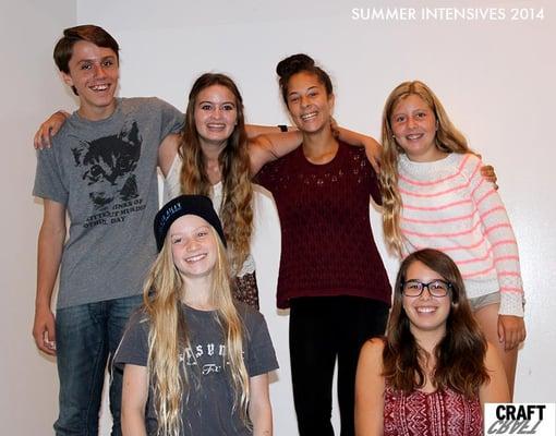 Students from our 2014 Summer Intensives. What a great group!