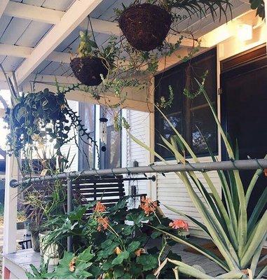 Entrance to studio