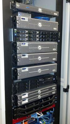 Server rack design, procurement, installation and maintenance services.