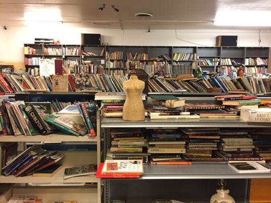 A complete disheveled mess always. Come on shop employees, let's straighten up, clean and at least acknowledge customers when we're in!