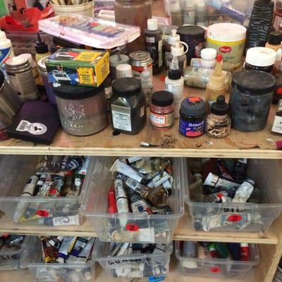 Block printing supplies, oh my!