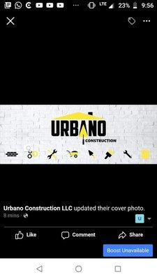 Urbanos construction logo