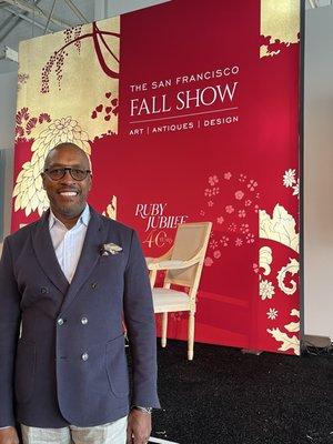 Ron Woodson (native of Oakland) held a discussion on interior design! He is a Bay Area native with a design firm now in LA!