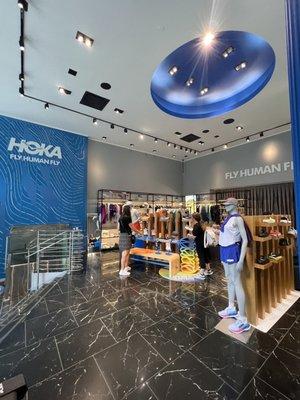 Inside (hardly any customers but claim to be busy)