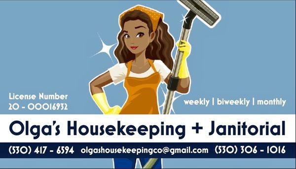 Olga's Housekeeping + Janitorial