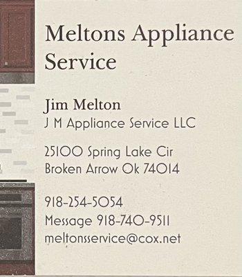 Melton's Appliances