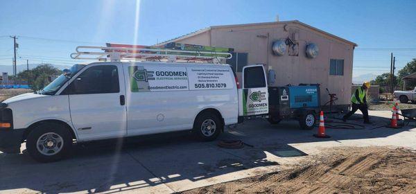 Commercial electrical buildout for Mission Achievement & Success Charter School