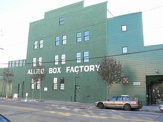 The Allied Box Factory on Folsom St. Park in front if you want to get towed or broken into.