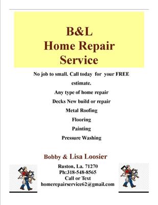 B & L Home Repair Service