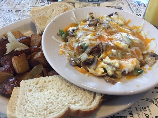 southwestern omelette