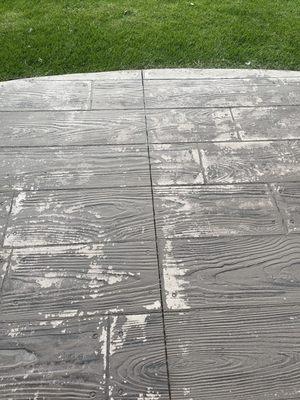 Paint job flaking after being done - was told they would fix- very unreliable