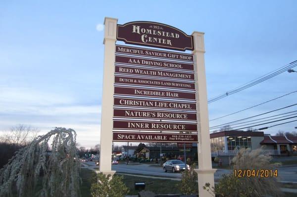 Plaza Sign