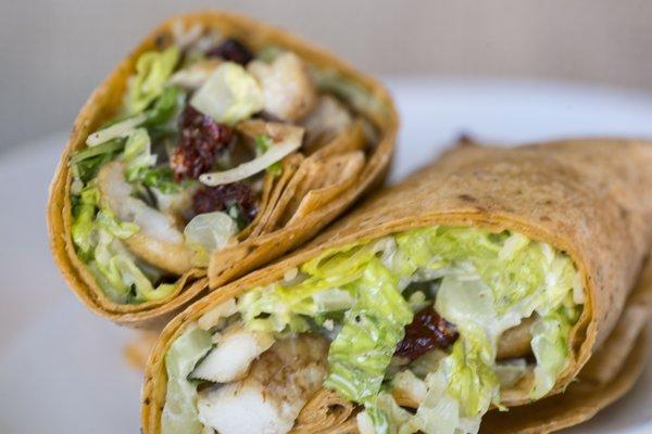 chicken tandoori wrap
