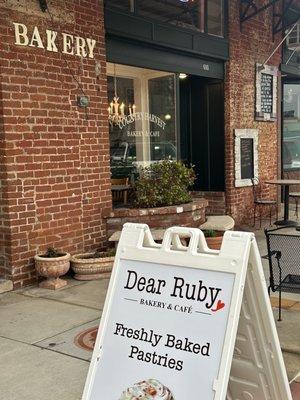 Dear Ruby entrance