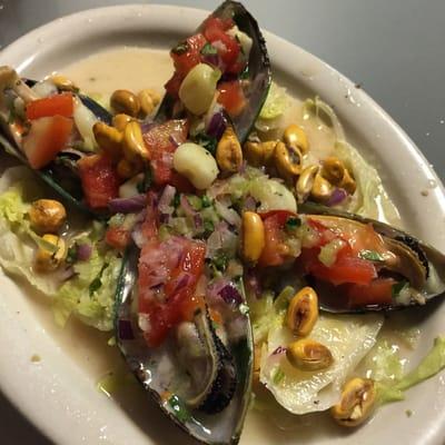 Peruvian mussels