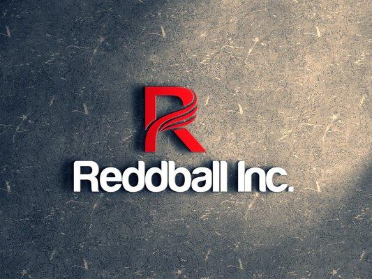Reddball Inc Trucking Logo