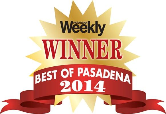 We were chosen by the readers of Pasadena Weekly as "Best Physical Therapy Clinic" Thank you!