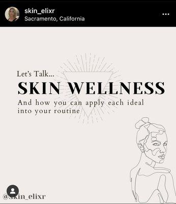 Skin Wellness Instagram Post