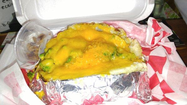 Bake potato the way u like it