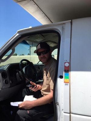 This is the rude worker who I dealt with.