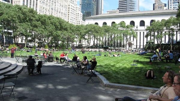 Relaxing in the Park