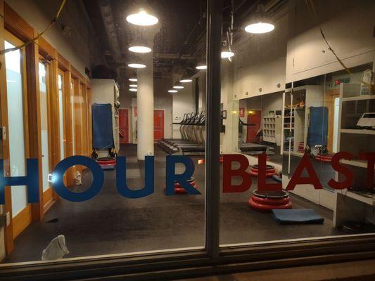 Outside looking in at 0530