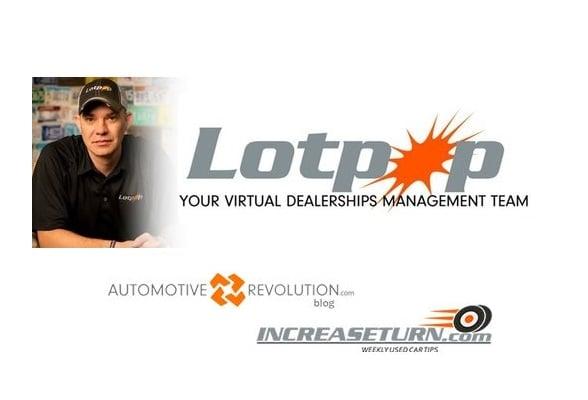 Lotpop Consults Automotive Dealerships with Used Car Inventory Management and Internet Sales Processes