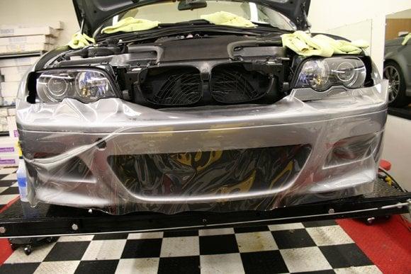 E46 ///M3 Clear Bra Installation