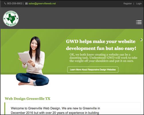 Greenville Web Design