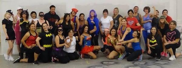 Zumba fitness with Janel Super hero Halloween themed class!