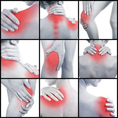 correct areas of acute/chronic pain and disfunction