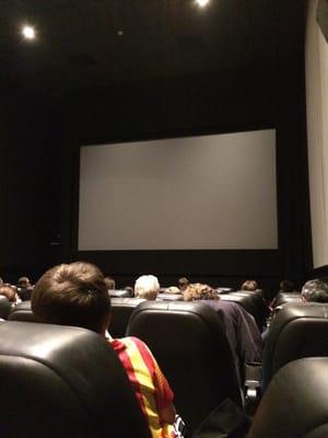 Small theatre and screens.