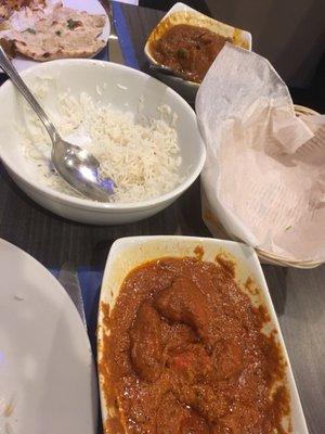 Took this picture after we had eaten some because it looked too good that I forgot to take a picture before I started eating.