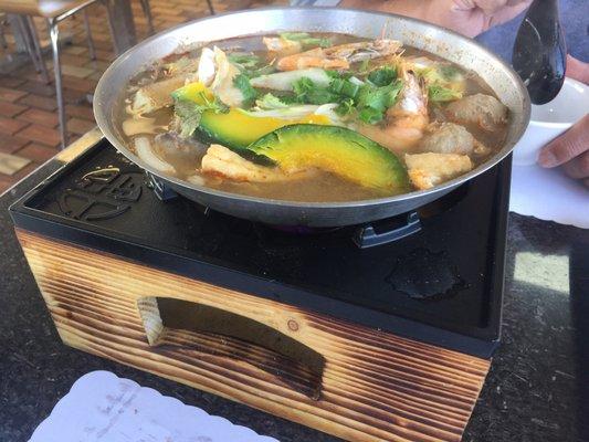 Hot pot house special #1 w/ everything in it $7.50 *5/5