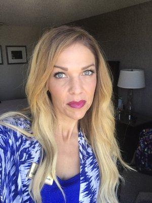 Love Kelly's magic beauty touch!!