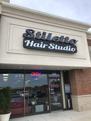 The salon where Wax by Abby does her work.