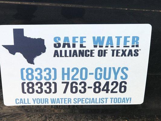 GET CLEAN WATER TODAY! FREE WATER TEST!!!