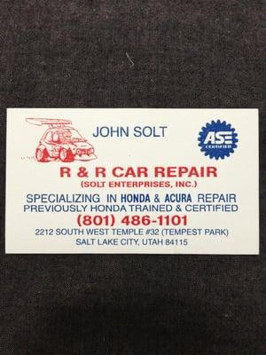 R & R Car Repair